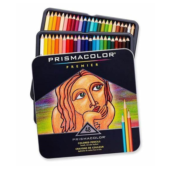 Prismacolor Ebony Graphite Pencils, Black Drawing Pencil Set | 12 Count  Pencils