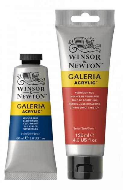 Winsor & Newton Galeria Acrylic Paint 60ml - 60 Colours Available