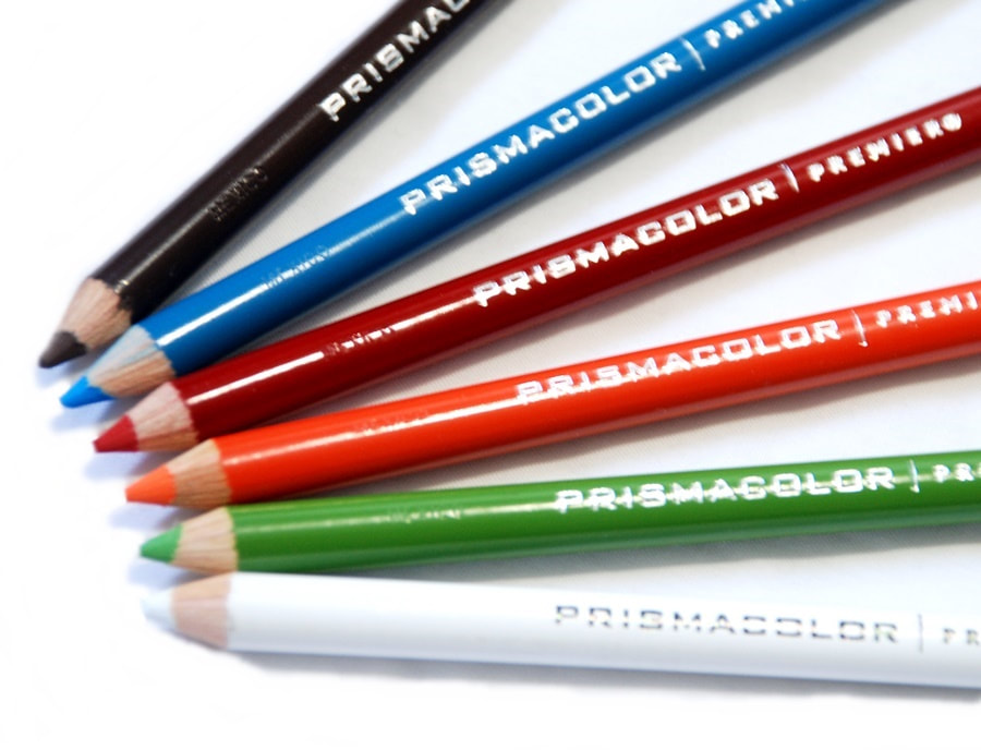 Prismacolor Colored Pencils,Botanical Garden Set of 12 pencils, Soft  core,New